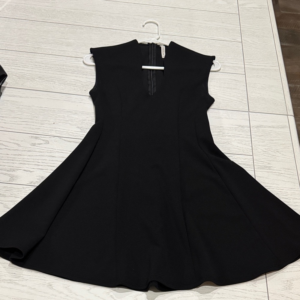 Chocolate Black Sleeveless Dress